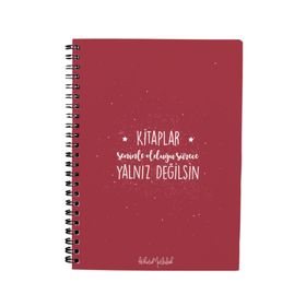 Bikutumutluluk N082 A5 Tasarım Spiralli Defter