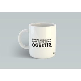 Bikutumutluluk Öğretmen Serisi Süper Kahraman Kupa