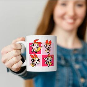 Bikutumutluluk Powerpuff Girls Blossom Pembe Enerjisi Kupa