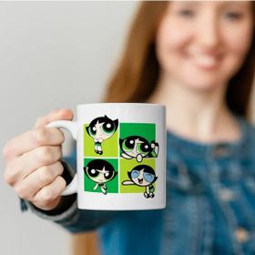 Bikutumutluluk Powerpuff Girls Buttercup Yeşil Enerjisi Kupa
