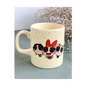 Bikutumutluluk Powerpuff Girls En İyi Arkadaş Gökyüzü Sarı Kupa