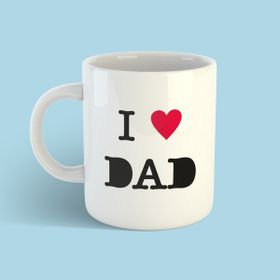Bikutumutluluk Seni Seviyorum Babacığım I Love Dad Babalar Günü Kupa Bardak
