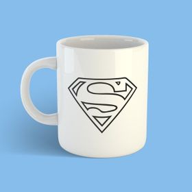 Bikutumutluluk Superman Süper Baba Kupa Bardak