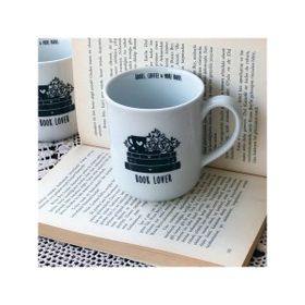 Bikutumutluluk Tasarım Serisi Book Lover Porselen Kupa