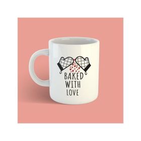 Bikutumutluluk Tasarım Serisi Şef Baked With Love Kupa