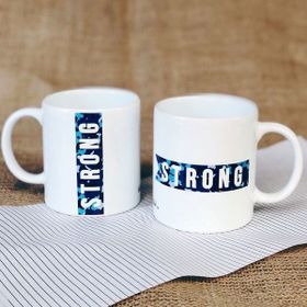 Bikutumutluluk Tasarım Serisi Strong Kupa
