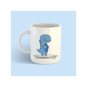 Bikutumutluluk Tea Rex Serisi Sevimli Tea Rex Kaykay Kupa