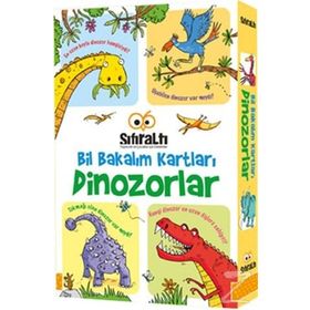 Bil Bakalım Kartları - Dinozorlar - Sarah Khan
