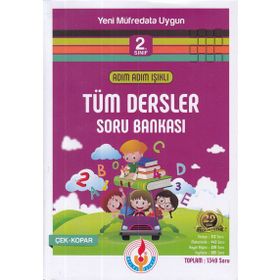 Bilal Işıklı Yayınları 2.Sınıf Adım Adım Işıklı Tüm Dersler Soru Bankası