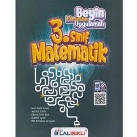 Bilal Işıklı Yayınları 3. Sınıf Matematik Beyin Fırtınası Uygulamalı Soru Bankası