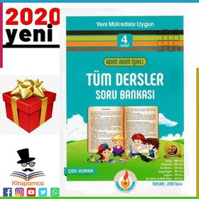 Bilal Işıklı Yayınları 4.Sınıf Adım Adım Işıklı Tüm Dersler Soru Bankası