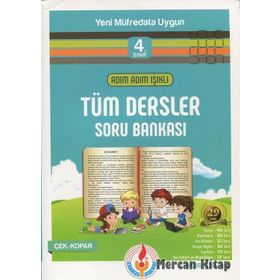 Bilal Işıklı Yayınları 4.Sınıf Adım Adım Işıklı Tüm Dersler Soru Bankası
