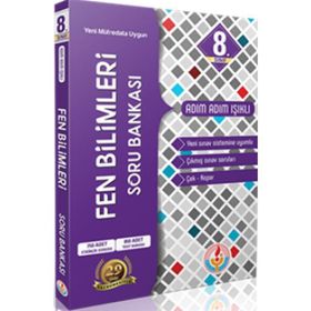 Bilal Işıklı Yayınları 8. Sınıf Adım Adım Fen Bilimleri Soru Bankası
