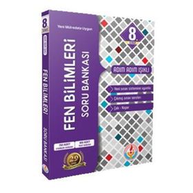 Bilal Işıklı Yayınları 8. Sınıf Adım Adım Fen Bilimleri Soru Bankası