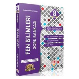 Bilal Işıklı Yayınları 8. Sınıf Adım Adım Fen Bilimleri Soru Bankası