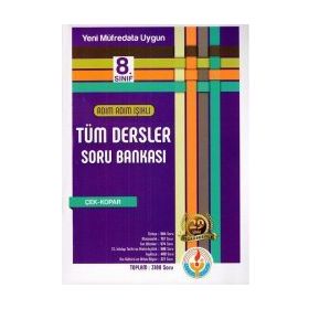 Bilal Işıklı Yayınları 8.Sınıf Adım Adım Işıklı Tüm Dersler Soru Bankası