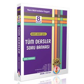 Bilal Işıklı Yayınları 8.Sınıf Adım Adım Işıklı Tüm Dersler Soru Bankası