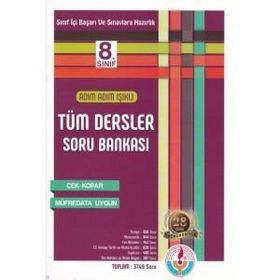 Bilal Işıklı Yayınları 8.Sınıf Adım Adım Işıklı Tüm Dersler Soru Bankası