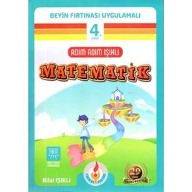 Bilal Işıklı Yayınları Adım Adım Işıklı 4. Sınıf Matematik Beyin Fırtınası Uygulamalı