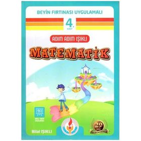 Bilal Işıklı Yayınları Adım Adım Işıklı 4. Sınıf Matematik Beyin Fırtınası Uygulamalı