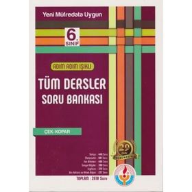 Bilal Işıklı Yayınları Adım Adım Işıklı 6. Sınıf Tüm Dersler Soru Bankası
