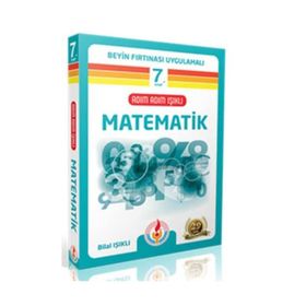 Bilal Işıklı Yayınları Adım Adım Işıklı 7. Sınıf Matematik Kitabı