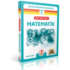 Bilal Işıklı Yayınları Adım Adım Işıklı 7. Sınıf Matematik Kitabı