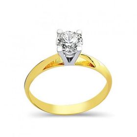 Bilezikhane 14 Ayar 2.65 Gram Tektaş Altın Yüzük