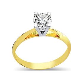 Bilezikhane 14 Ayar 2.65 Gram Tektaş Altın Yüzük