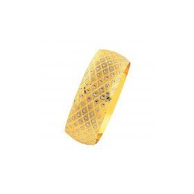 Bilezikhane 14 Ayar Altın Mega 25.00 Gram Baklava Noktalı Model Bilezik