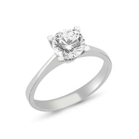 Bilezikhane 14 Ayar Altın Tektaş 3.00 Gram Yüzük