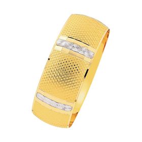Bilezikhane 14 Ayar Mega 25.00 Gram Yıldız Rodajlı Altın Bilezik