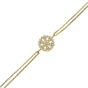 Bilezikhane 14BLK0010 2,03 gr 14 Ayar Altın Kar Tanesi Bileklik