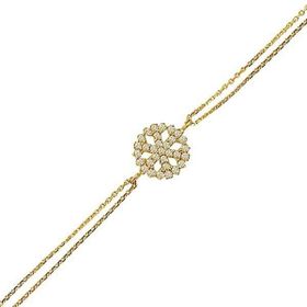 Bilezikhane 14BLK0010 2,03 gr 14 Ayar Altın Kar Tanesi Bileklik