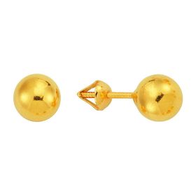 Bilezikhane 22 Ayar 1.60 Gram Altın Top Küpe