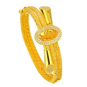 Bilezikhane 22 Ayar Tuğralı 34.00 Gram Altın Bilezik