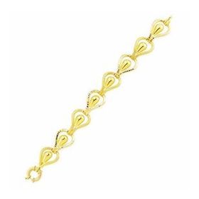 Bilezikhane 22BLK0012 22,00 gr 22 Ayar Altın Kalemli Badem Bileklik