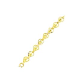 Bilezikhane 22BLK0012 22,00 gr 22 Ayar Altın Kalemli Badem Bileklik