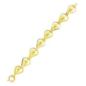 Bilezikhane 22BLK0012 22,00 gr 22 Ayar Altın Kalemli Badem Bileklik