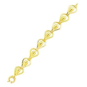 Bilezikhane 22BLK0012 22,00 gr 22 Ayar Altın Kalemli Badem Bileklik