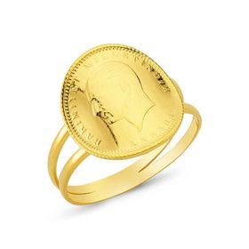 Bilezikhane Ata Çeyrek Altınlı 3.50 Gram 22 Ayar Altın Yüzük