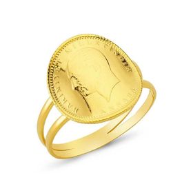 Bilezikhane Ata Çeyrek Altınlı 3.50 Gram 22 Ayar Altın Yüzük
