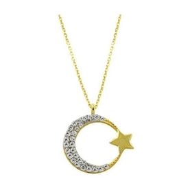 Bilezikhane Ay Yıldız 2.03 Gram 14 Ayar Altın Kolye