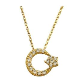 Bilezikhane Ay Yıldız 2.32 Gram 14 Ayar Altın Kolye