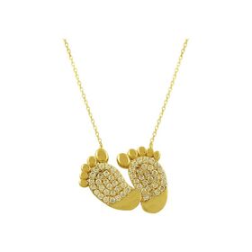 Bilezikhane Bebek Ayak 2.75 Gram 14 Ayar Altın Kolye