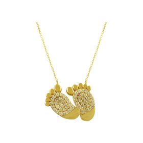 Bilezikhane Bebek Ayak 2.75 Gram 14 Ayar Altın Kolye