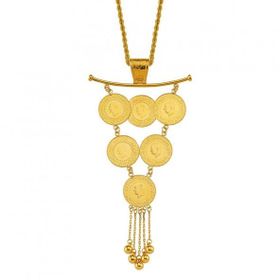 Bilezikhane Çeyreklı 22 Ayar 25.60 gr Altın Kolye