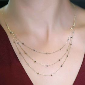 Bilezikhane Dorikalı 3 Sıralı 3.80 gr Altın Kolye