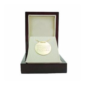 Bilezikhane Dua Plaka Felak 3.50 Gram 14 Ayar Altın Kolye