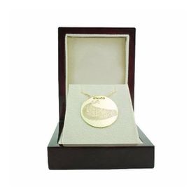 Bilezikhane Dua Plaka Ya Eyyü 3.50 Gram 14 Ayar Altın Kolye